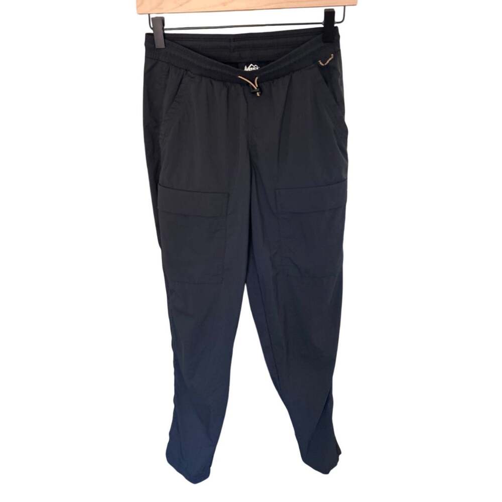 REI Co-op Women's Lightweight Hiking Trail Pants Charcoal Gray Black Size XS